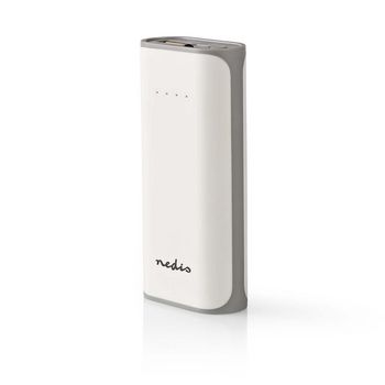 UPBK5000WT Powerbank | 5000 mah | 1,0 a | outputs: 1 | output: 1x usb-a | inputs: 1x micro usb | lithium-ion Product foto