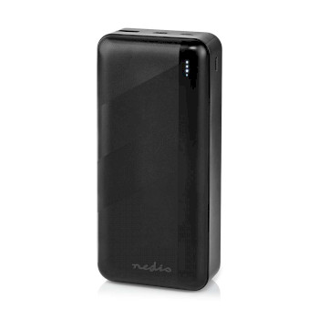 UPBK65W30000BK Powerbank | 32000 mah | 2.4 / 3.0 / 3.25 a | outputs: 2 | output: 1x usb-a / 1x usb-c™ | input