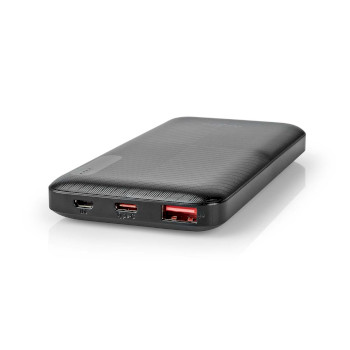 UPBKPD10000BK Powerbank | 10000 mah | 1.5 / 2.0 / 3.0 a | outputs: 2 | output: 1x usb-a / 1x usb-c™ | inputs Product foto