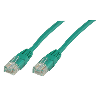 UTP-0008-1GR Cat5e utp netwerkkabel rj45 (8/8) male - rj45 (8/8) male 1.00 m groen