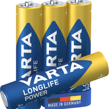 VARTA-4903/4B Alkaline batterij aaa 1.5 v high energy 4-blister Product foto