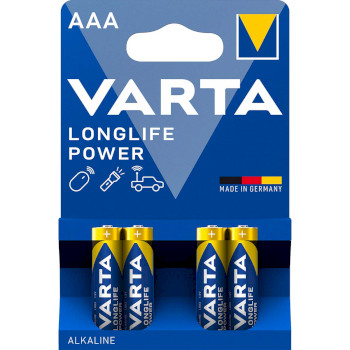 VARTA-4903/4B Alkaline batterij aaa 1.5 v high energy 4-blister