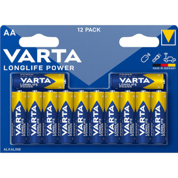 VARTA-4906-12B Alkaline batterij aa 1.5 v high energy 12-pack