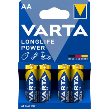 VARTA-4906/4B Alkaline batterij aa 1.5 v high energy 4-blister