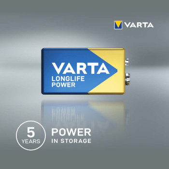 VARTA-4922/1 Alkaline batterij 9 v high energy 1-blister Product foto