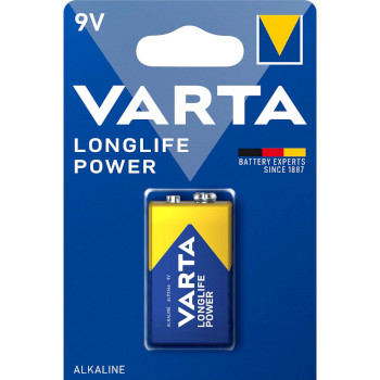 VARTA-4922/1 Alkaline batterij 9 v high energy 1-blister