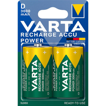 VARTA-56720B Oplaadbare nimh batterij d 1.2 v 3000 mah 2-blister