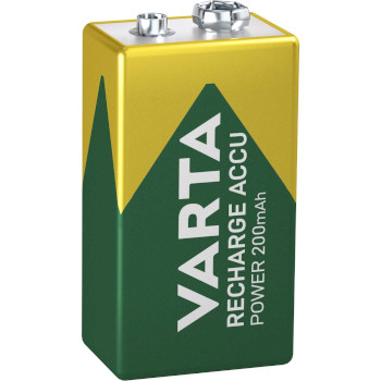 VARTA-56722/1 Oplaadbare nimh batterij e-block 9 v 200 mah 1-blister Product foto
