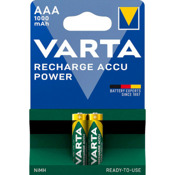 VARTA-5703B Oplaadbare nimh batterij aaa 1.2 v 1000 mah 2-blister