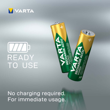 VARTA-5716B Oplaadbare nimh batterij aa 1.2 v 2500 mah 4-blister Product foto