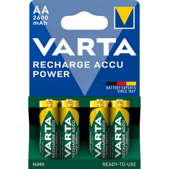 VARTA-5716B Oplaadbare nimh batterij aa 1.2 v 2500 mah 4-blister