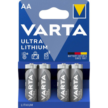 VARTA-6106/4B Lithium batterij aa-blisterkaart