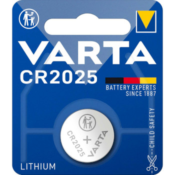 VARTA-CR2025 Lithium knoopcel batterij cr2025 3 v 1-blister