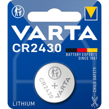 VARTA-CR2430 Lithium knoopcel batterij cr2430 3 v 1-blister