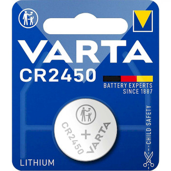 VARTA-CR2450 Lithium knoopcel batterij cr2450 3 v 1-blister