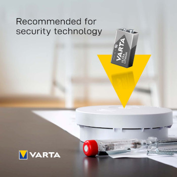 VARTA-CR9V Lithium batterij 9v 9 v 1-blister Product foto