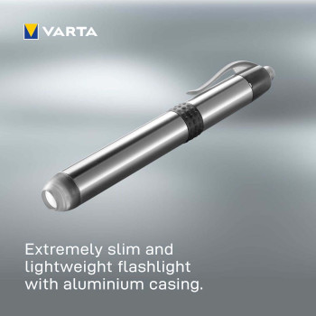 VARTA-LEDPL Led zaklamp 3 lm zilver Product foto