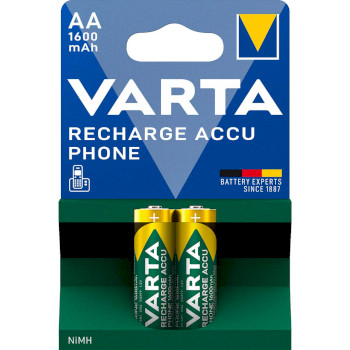 VARTA-T399B Oplaadbare nimh batterij aa 1.2 v 1600 mah 2-blister