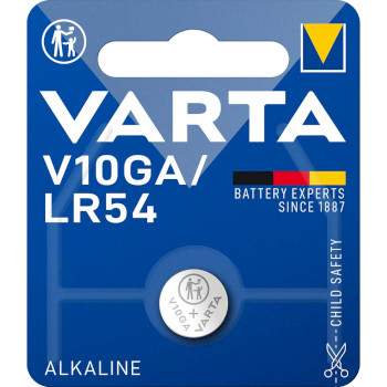 VARTA-V10GA Knoopcel batterij lr54 v10ga 1-blister