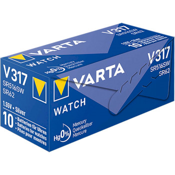 VARTA-V317 Zilveroxide batterij sr62 1.55 v 8 mah 1-pack