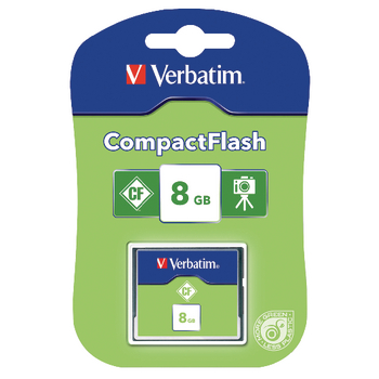 VB-CF08GB Compact flash kaart 8 gb Verpakking foto