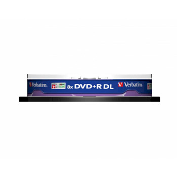 VB-DPD55S1 Dvd+r dl 8x 8.5gb 10 pack ops spindel mat zilver Verpakking foto