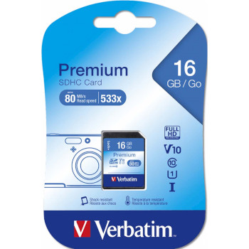 VB-SDHC10-16G Premium u1 sdhc geheugenkaart klasse 10 16gb  foto