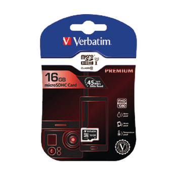 VB-TFHC10-16G Microsdhc geheugenkaart klasse 10 16 gb Verpakking foto