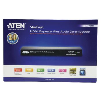 VC880-AT-G Hdmi-repeater plus audio de-embedder Verpakking foto