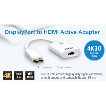 VC986-AT Displayport naar 4k hdmi actieve adapter Product foto