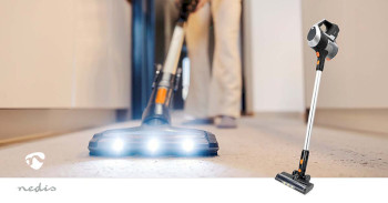 VCCS250GY Steelstofzuiger | 130 w | 25.9 vac | gemotoriseerde borstel met geïntegreerde verlichting | 100 Product foto