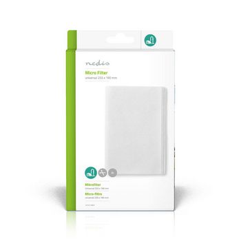 VCFI211MIIF Microfilter voor stofzuiger | vervanging voor: universeel | wit Verpakking foto