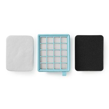 VCFI222HEP Hepa filter set | vervanging voor: philips | hepa-motorfilter en microfilter | h13 Inhoud verpakking foto