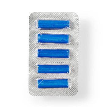 VCFS110FRE Geurparels voor stofzuiger | fris | 5 navullingen | blauw