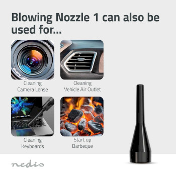 VCHHR100BK Handstofzuiger | luchtblazer | 90 w | oplaadbaar | droog | li-ion | zwart Product foto