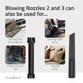 VCHHR100BK Handstofzuiger | luchtblazer | 90 w | oplaadbaar | droog | li-ion | zwart Product foto