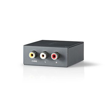 VCON3430AT Composiet-video naar hdmi™-omzetter | 1-weg - 3x rca (rwy) | hdmi™-uitgang Product foto