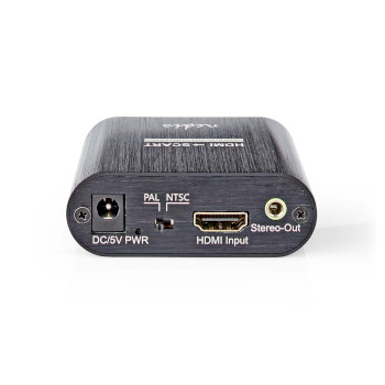 VCON3459AT Hdmi™-converter | hdmi™ input | scart female | 1-weg | 480i | 18 gbps | metaal | antraci Product foto