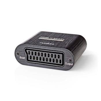 VCON3459AT Hdmi™-converter | hdmi™ input | scart female | 1-weg | 480i | 18 gbps | metaal | antraci Product foto