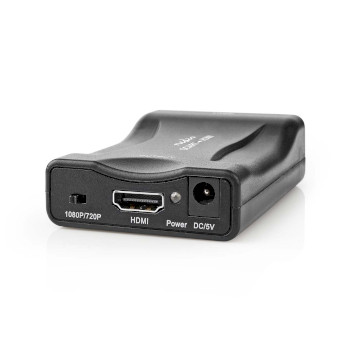 VCON3463BK Hdmi™-converter | scart female | hdmi™ output | 1-weg | 1080p | 1.2 gbps | abs | zwart Product foto