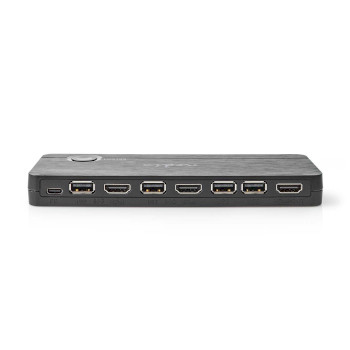 VCON6430AT Hdmi™-converter | usb-c™ female / 2x hdmi™ input / 4x usb a female | 1x hdmi™ Product foto