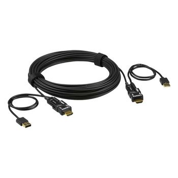 VE7832-AT 15 m true 4k hdmi actieve optische kabel (true 4k@15m) In gebruik foto