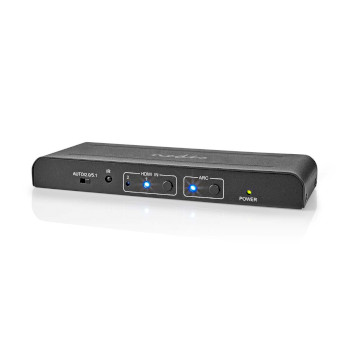 VEXT3480AT Hdmi™-extractor | 2x hdmi™ input | toslink female / 1x hdmi™ output / 2x rca / 3.5 Product foto