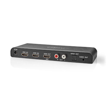 VEXT3480AT Hdmi™-extractor | 2x hdmi™ input | toslink female / 1x hdmi™ output / 2x rca / 3.5 Product foto