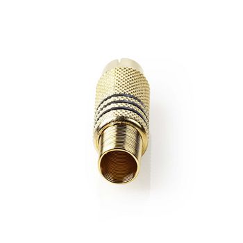 VGAP24900B Connector rca male goud/zwart Product foto