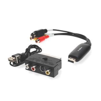 VGRRU101BK Videograbber | usb 2.0 | 480p | a/v-kabel / scart Product foto