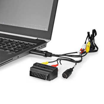 VGRRU101BK Videograbber | usb 2.0 | 480p | a/v-kabel / scart Product foto