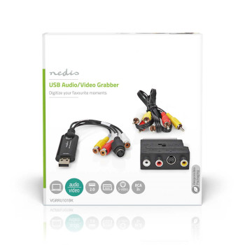 VGRRU101BK Videograbber | usb 2.0 | 480p | a/v-kabel / scart  foto