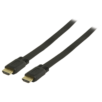 VGVP34100B75 High speed hdmi kabel met ethernet plat hdmi-connector - hdmi-connector 7.50 m zwart