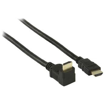 VGVP34200B15 High speed hdmi kabel met ethernet hdmi-connector - hdmi-connector haaks 90° 1.50 m zwart Product foto